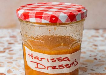 3 Minute Tangy Harissa Vinaigrette