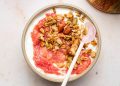 15 Minute Thick Rhubarb Compote with Ginger