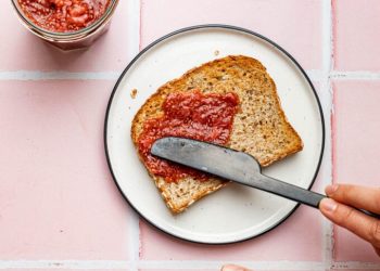 Quick Strawberry Balsamic Chia Jam