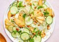15 Minute Fresh Sliced Cucumber and Fennel Salad