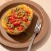 Roasted Spaghetti Squash + Pesto Dinner (Vegan)