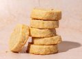 Tender Cardamom Orange Shortbread